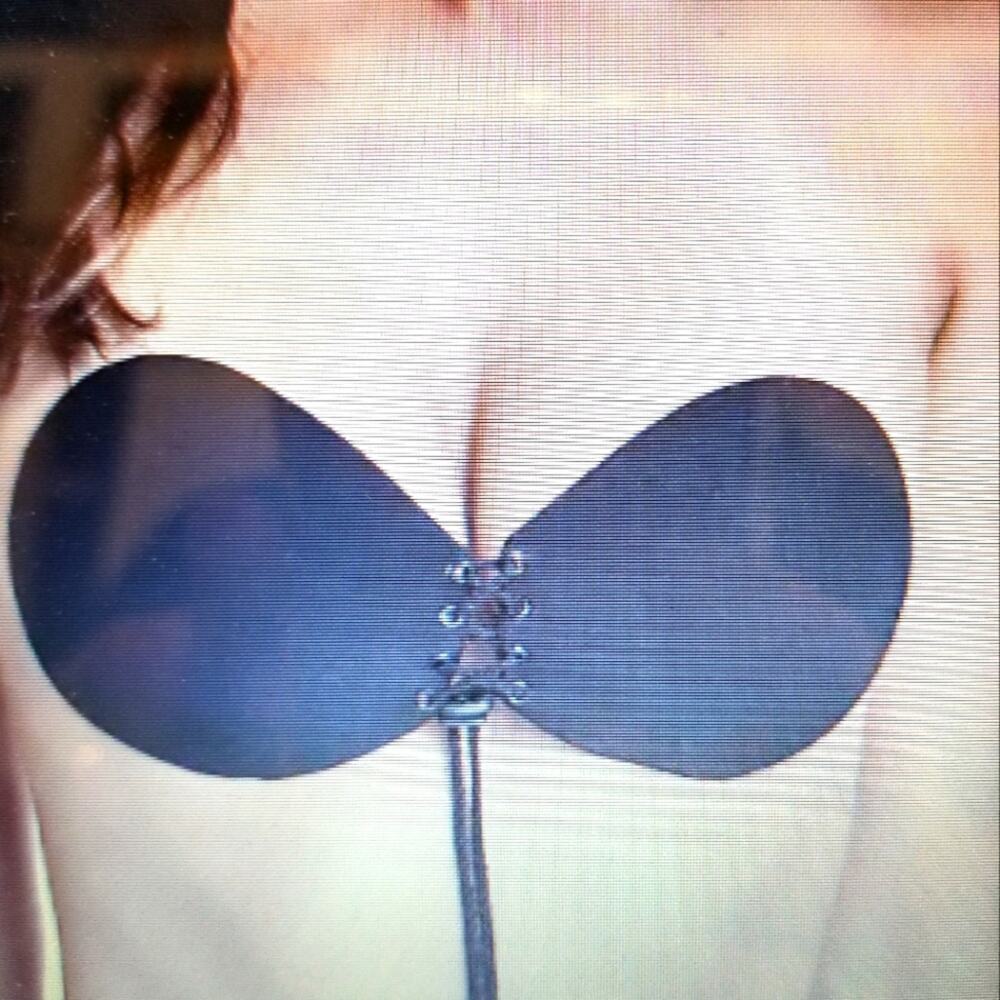 The Natural‎ Lace-Up Strapless Adhesive Bra Backless Cleavage Enhancer Size B